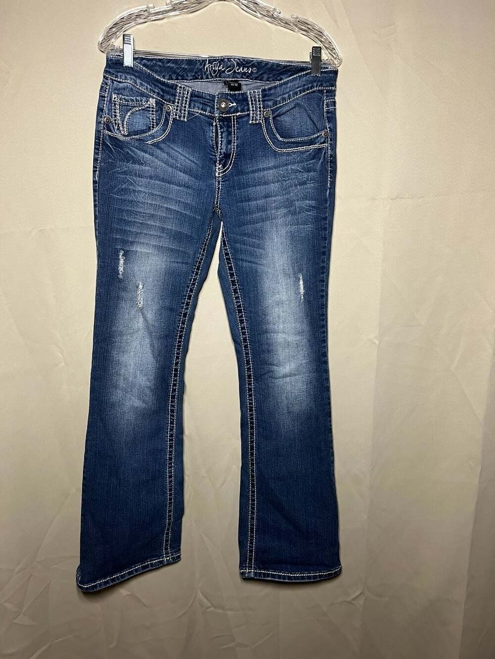 Ariya Jeans Size 11/12 Dark Wash Bootcut Denim Pants